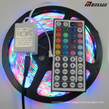 3528SMD RGB Waterproof with IR Remote LED Strip Lights